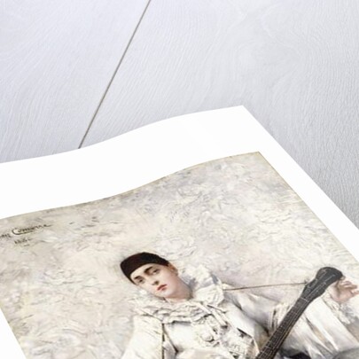 Pierrot, 1886 by Leon Francois Comerre