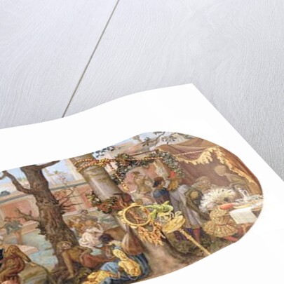 A Florentine Festival: Passtimes after Lunch by Ricciardo Meacci