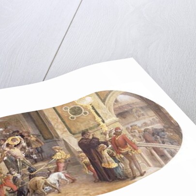 A Florentine Festival: Bringing the Left-overs to the Animals and Table of the Poor by Ricciardo Meacci