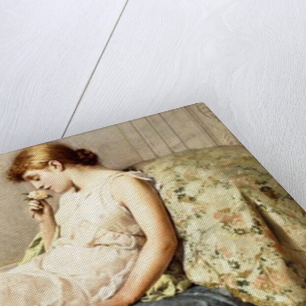 The Boudoir Rose, 1879 by Henry Thomas Schafer