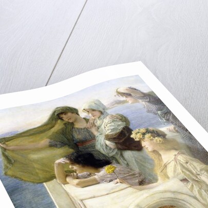 At Aphrodite's Cradle, by Lawrence Alma-Tadema