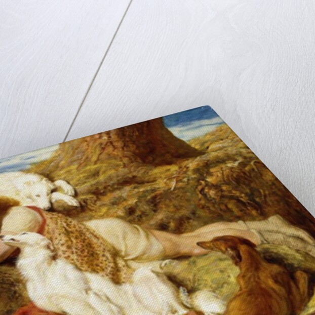 Endymion 'Ah! well-a-day, Why should our young Endymion pine away'-Keats by Briton Riviere