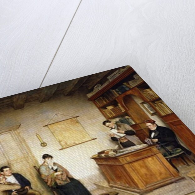 The Reading of the Will by Achille Glisenti