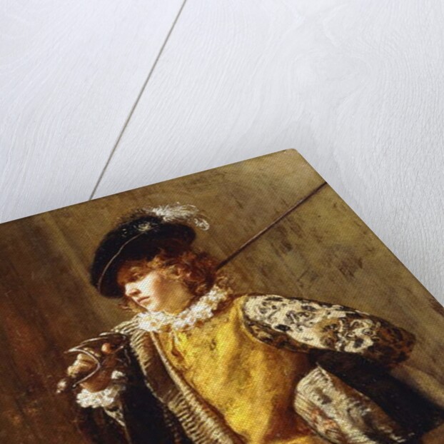 An Elegant Courtier, 1872 by Scipione Vannutelli