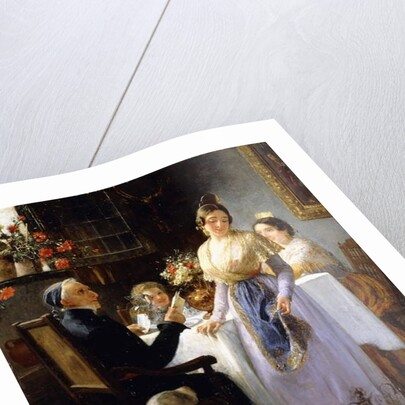 The Letter, 1897 by Juan Antonio Benlliure y Gil