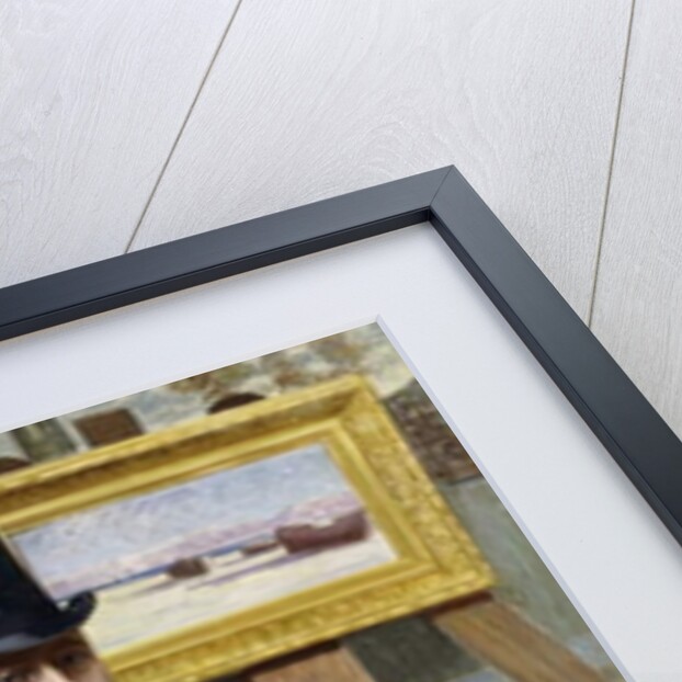 Self Portrait of the Artist in his Studio by Henry Bouvet
