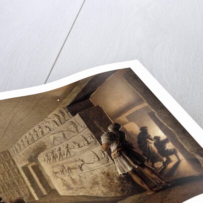 Figures in Egyptian Tombs by Luigi Mayer