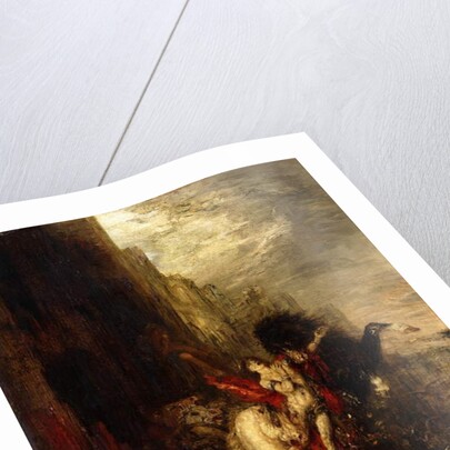 Diomedes Devoured by his Horses, c.1865-1870 by Gustave Moreau
