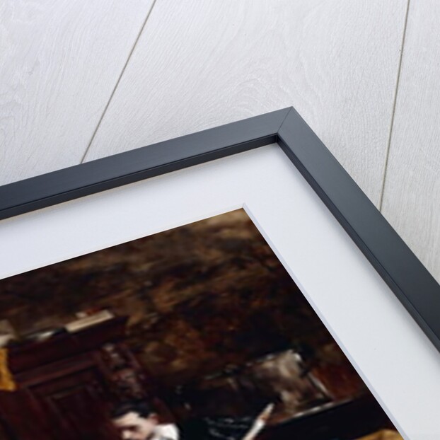 Presenting her Portrait, 1883 by Berci de Karlovszkyn