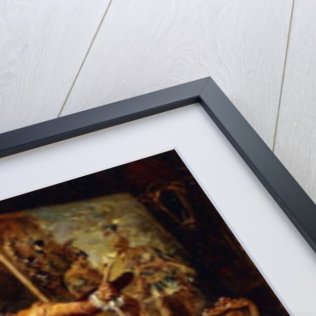 In the Artist's Studio, 1872 by Cesare-Auguste Detti