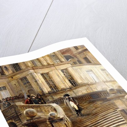 Napoleon's Abdication, c.1890-1899 by Georges Jules Auguste Cain