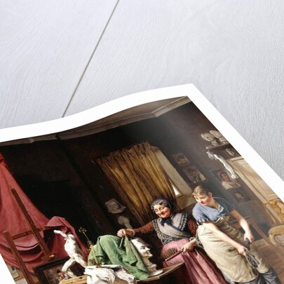 In the Studio, 1882 by Wenzel Ulrik Tornoe