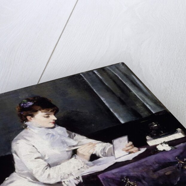 Portrait of Madame Lucien Guitry, 1876 by Louise Abbema