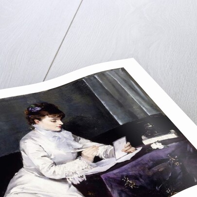 Portrait of Madame Lucien Guitry, 1876 by Louise Abbema