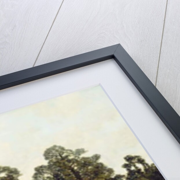 The Thames River with a View onto Windsor Castle by Karl Heffner