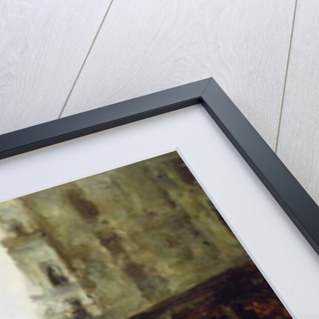 A Parisian Street Scene by Joaquín Pallarés Allustante