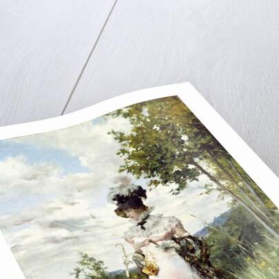 The Summer Stroll, by Giovanni Boldini