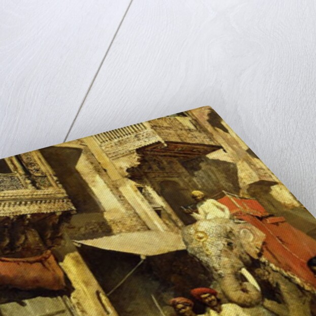 Promenade on an Indian Street by Edwin Lord Weeks