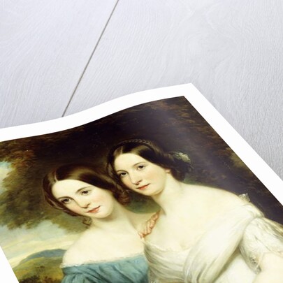 Portrait of Two Sisters, 1856 by Samuel West