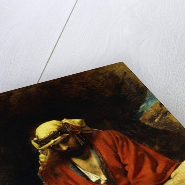 An Arab plucking a Thorn from his Foot by Leon Joseph Florentin Bonnat