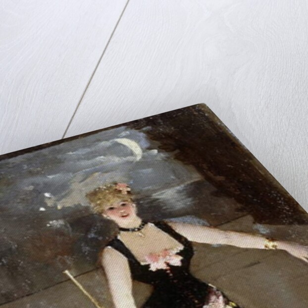 The Music Hall Singer by Jean Beraud