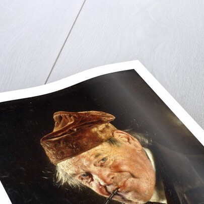 A Man with a Pipe by Carl Kronberger