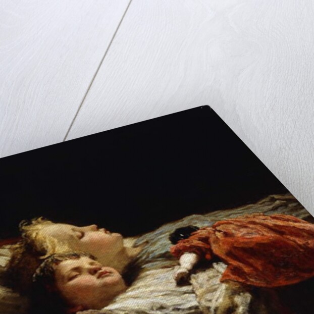 Sweet Slumber by Karl Wilhelm Friedrich Bauerle