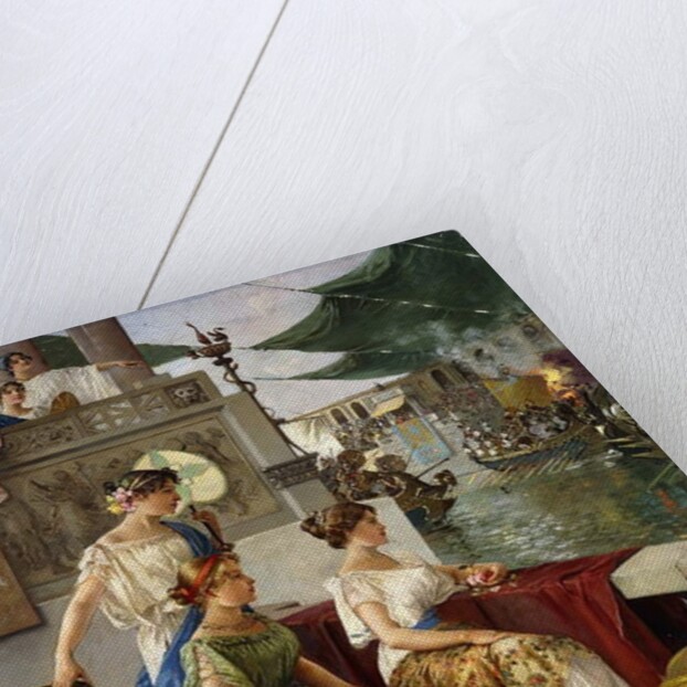 A Roman Spectacle by Blas Olleros y Quintana