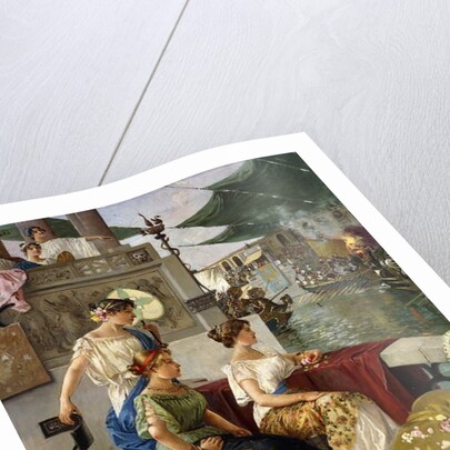 A Roman Spectacle by Blas Olleros y Quintana