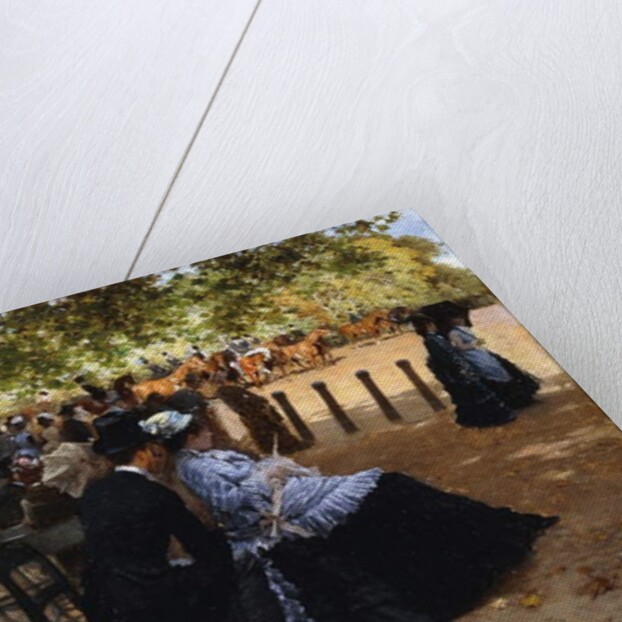 At the Racetrack, 1874 by Giuseppe de Nittis