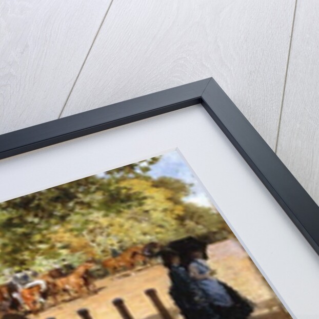 At the Racetrack, 1874 by Giuseppe de Nittis