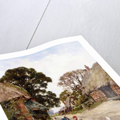 Off to School by Henry John Yeend King