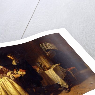 The Parting of Lord William and Lady Rachel Russell in 1683, 1852 by Charles Lucy