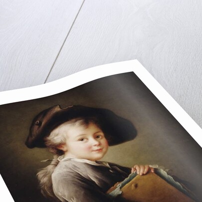 A Young Boy holding a Portfolio, 1760 by Francois-Hubert Drouais