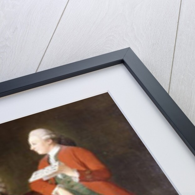 A Group Portrait of Monsieur Le Roy, with his Two Daughters and Two Sons, seated full-length at a Table, 1779 by Dominique Doncre
