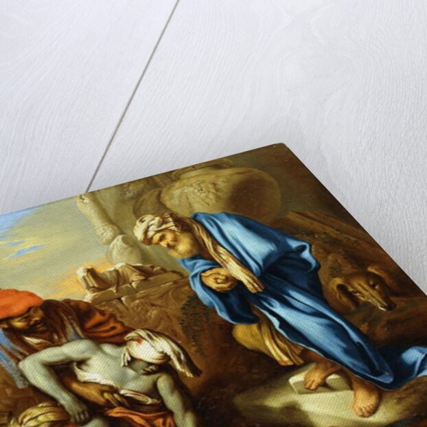 Tobit Burying the Dead in Defiance of the Orders of Sennacherib by Giovanni Francesco Castiglione