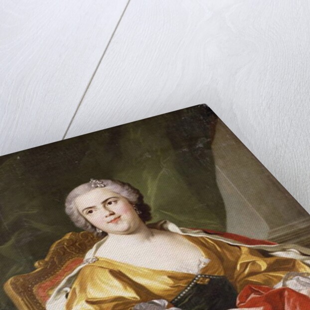 Portrait of Louise Elisabeth de Bourbon, Duchess of Parma by Louis Michel Van Loo