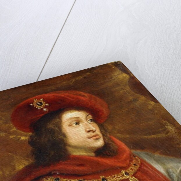 Portrait of Philip I of Spain, bust-length, wearing the Order of the Golden Fleece by Cornelis de Vos