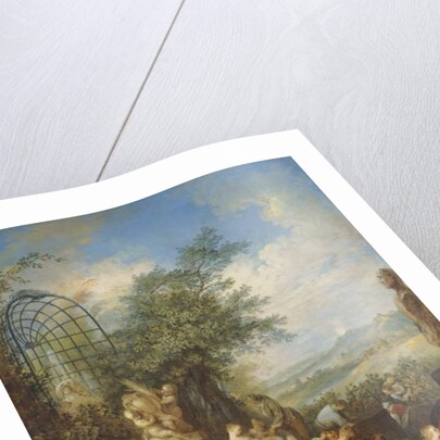 A Fete Champetre during the Grape Harvest by Jean-Baptiste Joseph Pater