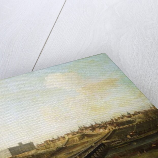 Madrid and the Palacio Real from the West Bank of the Manzanares, 1752-53 by Antonio Joli