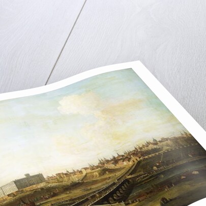 Madrid and the Palacio Real from the West Bank of the Manzanares, 1752-53 by Antonio Joli