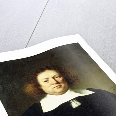 Portrait of a Gentleman, said to e Lord Hebdon by Ferdinand Bol