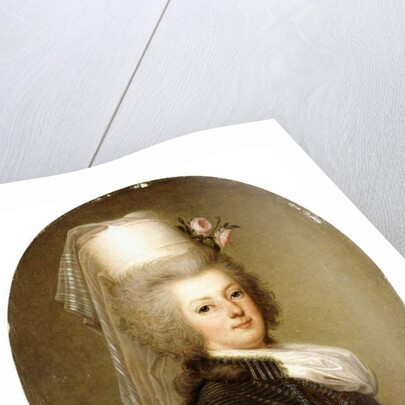 Portrait of Queen Marie Antoinette, 1793 by Adolf Ulrich Wertmuller