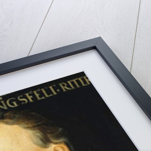 Portrait of Sigmunt Kingsfelt, half-length, wearing a red costume by Lucas the Elder Cranach