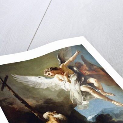 The Vision of Saint Jerome, c.1720-22 by Giovanni Battista Tiepolo