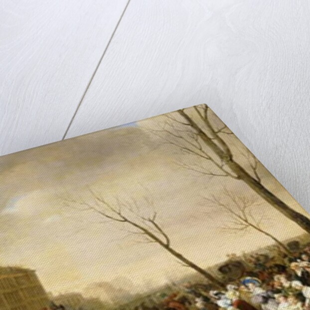 A Carnival on the Boulevard du Crime, 1832 by Louis Leopold Boilly