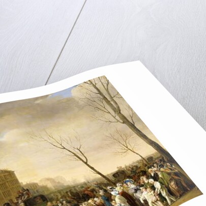 A Carnival on the Boulevard du Crime, 1832 by Louis Leopold Boilly