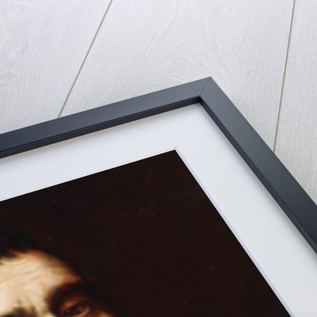 Portrait of a Bearded Man, bust-length, wearing gorgets by Adriaen Thomasz Key