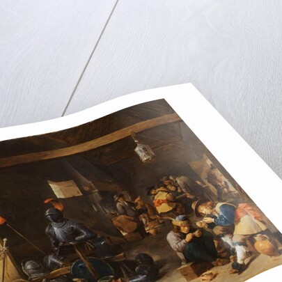 The Interior of a Guardroom, c.1640s by David the Younger Teniers