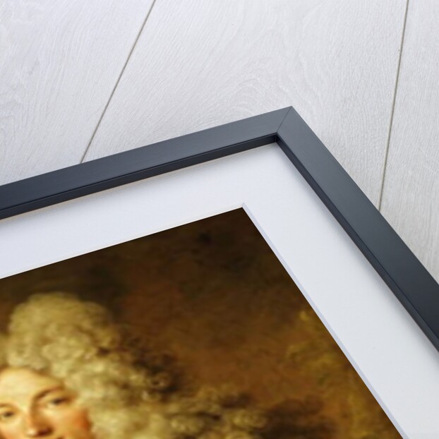 Portrait of Maximilien-Philippe de Recourt de Lens et de Licques, Count de Ruppelmonde, standing three-quarter length, in ceremonial Armour by Nicolas de Largilliere